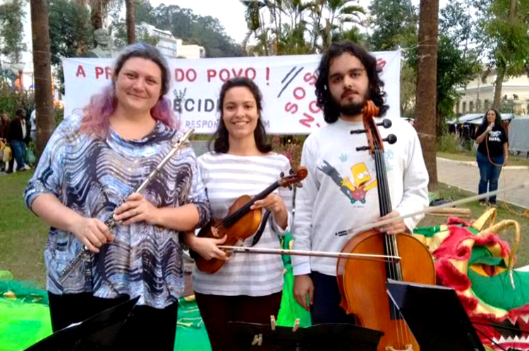 Trio Glaziou (Foto: Arquivo A VOZ DA SERRA)