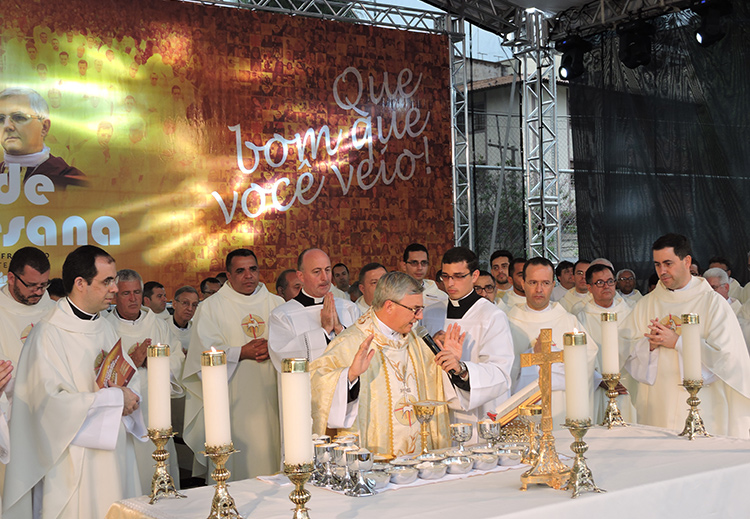 Curso anual aborda o tema “O Sacerdote como líder numa Igreja em saída, segundo indicações do Papa Francisco” (Foto: Divulgação)