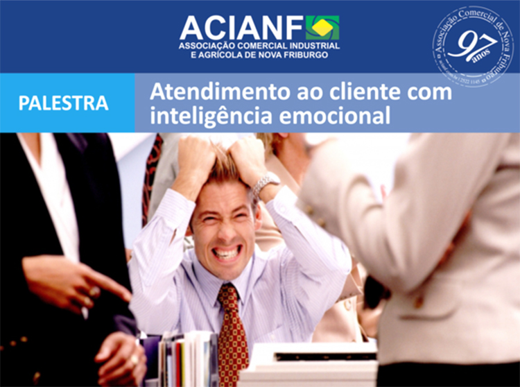 Palestra na Acianf ensina a usar inteligência emocional para atender clientes