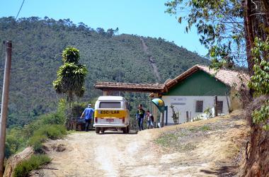 Escola Municipal Lina Rosa dos Santos, no Alto do Catete (Foto: Henrique Pinheiro)