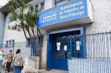 Subdelegacia do Trabalho de Nova Friburgo (Foto: Arquivo A VOZ DA SERRA)