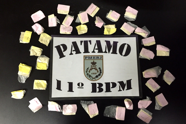 A droga foi apreendida pelo Patamo (Foto: 11º BPM)