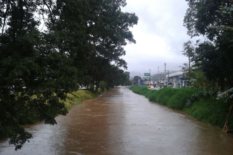 Chuvas:‭ ‬Nova Friburgo já tem‭ ‬16‭ ‬desabrigados