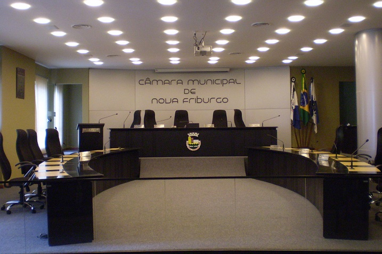 Câmara Municipal de Nova Friburgo (Foto: Arquivo A VOZ DA SERRA)