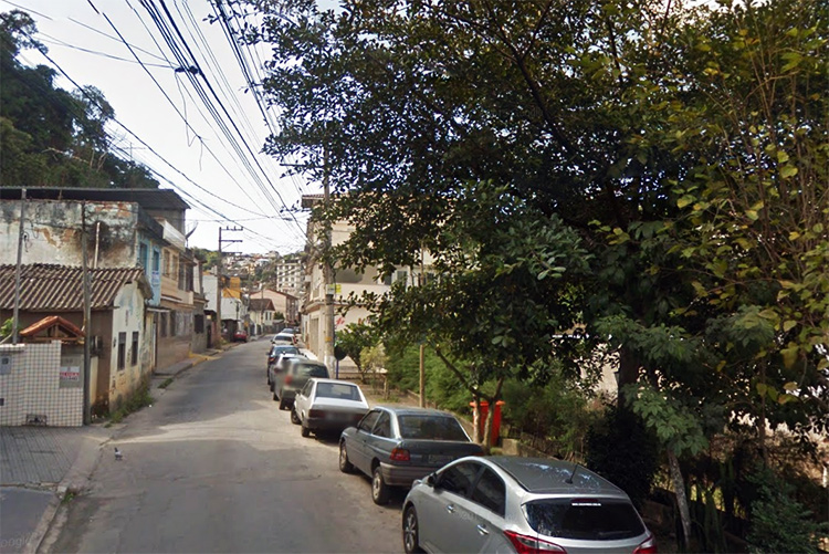 Rua Trajano de Almeida, no Paissandu (Foto: Google)