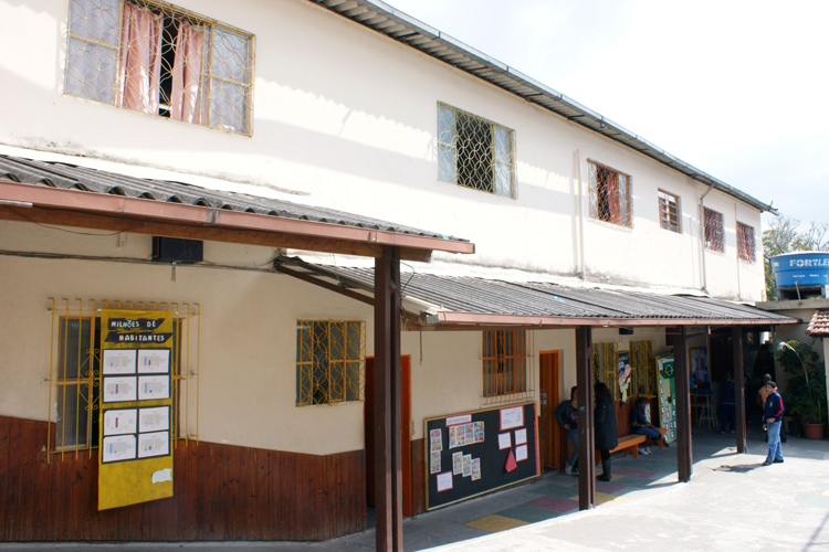 Escola Municipal Jardel Hottz (Foto: Leonardo Vellozo/Arquivo A VOZ DA SERRA)