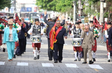 Desfile de aniversário de Nova Friburgo de 2016 (Foto: Arquivo AVS)
