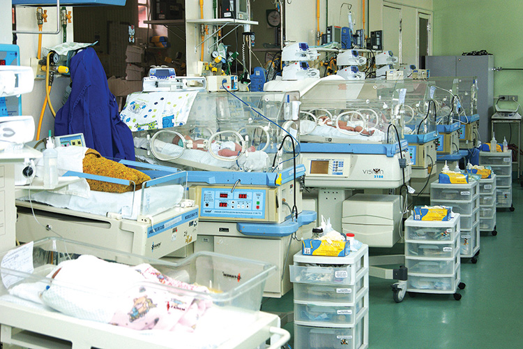 Unidade de Terapia Intensiva Neonatal do Hospital Maternidade (Foto: Arquivo A VOZ DA SERRA)