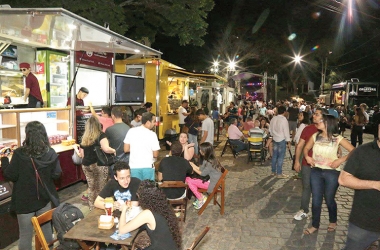 O Food Truck Serra Festival em 2015 (Arquivo AVS)