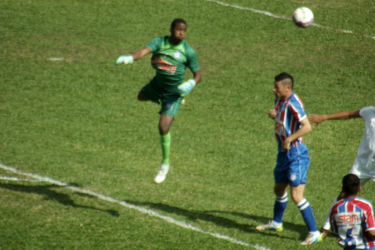 Afonso está recuperado, mas Luiz Felipe, em boa fase, deve seguir no gol tricolor (Foto: Friburguense A.C.)
