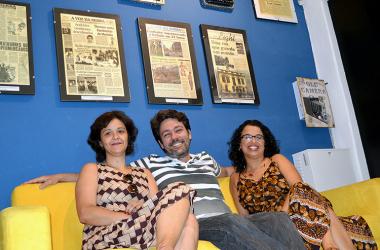 Fernanda Macedo, Thiago Mello e Marcia Lobosco (Foto: Henrique Pinheiro)