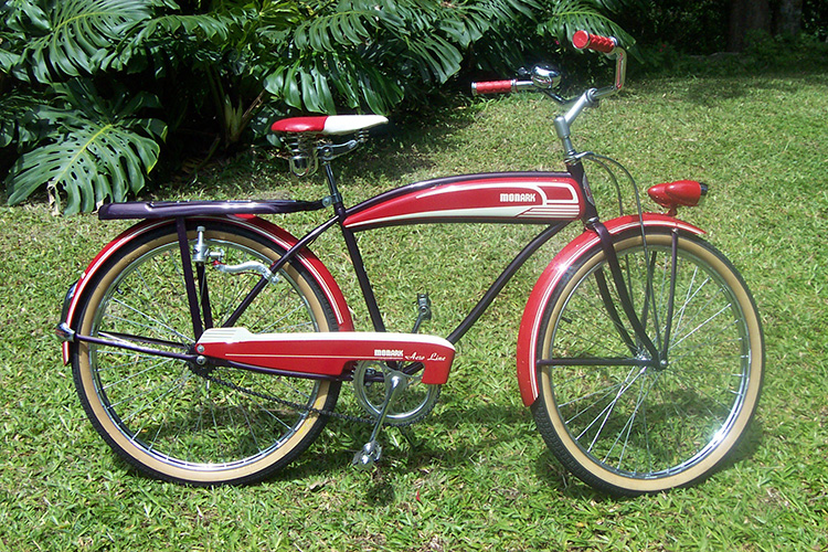 Bicicleta modelo Monark anos 1950 (Foto: Divulgação)