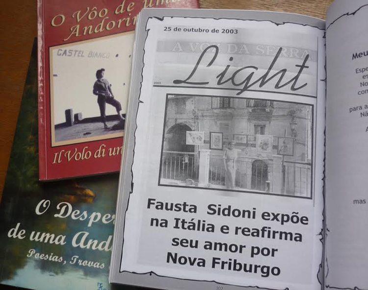 Terceiro livro de Fausta Sidoni homenageia A Voz da Serra