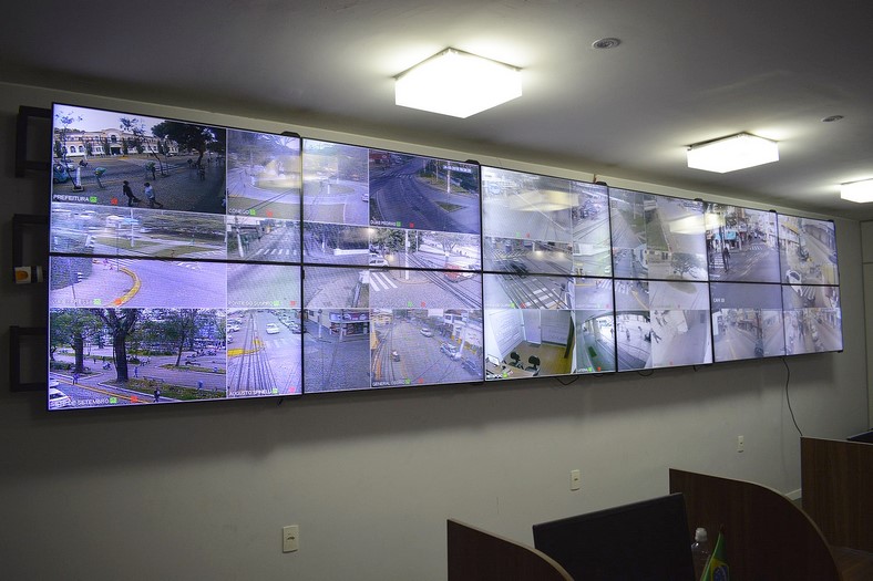A sala de monitoramento do Cidade Inteligente (Arquivo AVS)