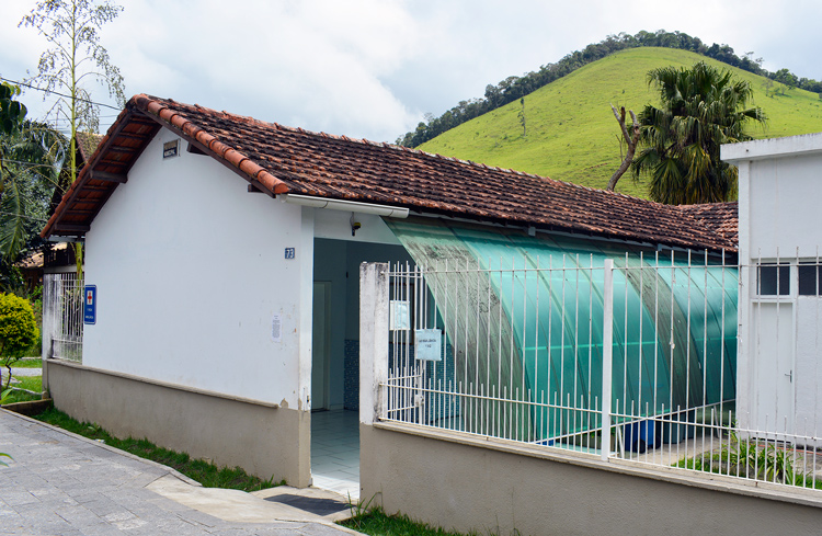 O posto de saúde de São Pedro (Foto: Henrique Pinheiro)