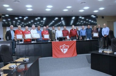 Homenagens marcaram as comemorações pelos 105 do extinto Friburgo Futebol Clube (Fotos: Rafael Seabra / NFFC)