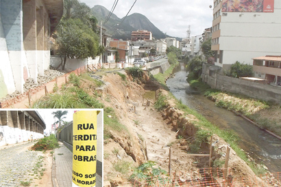 Bairro Ypu: obras na Avenida Campesina estão atrasadas