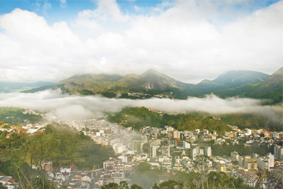 Chegada do inverno  evidencia as belezas da  paisagem friburguense 