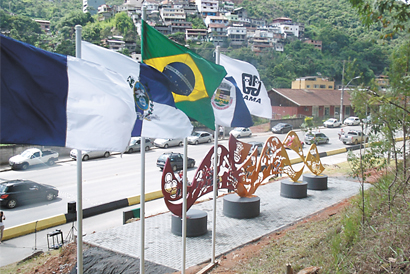 ESPORTES - Monumento eterniza o  esporte de Nova Friburgo