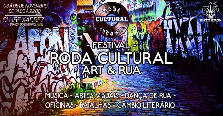 Festival Roda Cultural Art&Rua começa nesta sexta no Xadrez