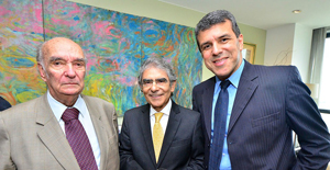 Ex-presidente do STF, ministro Ayres Britto  profere aula magna na Candido Mendes