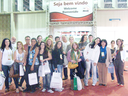 Empresários de Nova Friburgo visitam a Expo Rio Móbile 