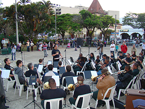 Euterpe Friburguense apresenta mais um ‘Banda na Praça’ neste sábado 