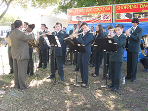 Banda Euterpe se apresenta na Festa Suíça em agosto