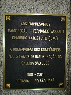 Galeria São José completa 50 anos