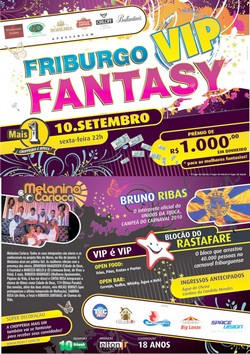 Em setembro acontece a Friburgo Fantasy Vip 