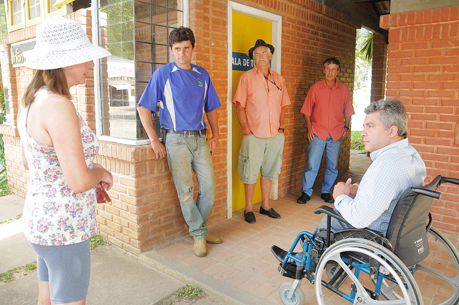 São Pedro da Serra recebe a visita do prefeito