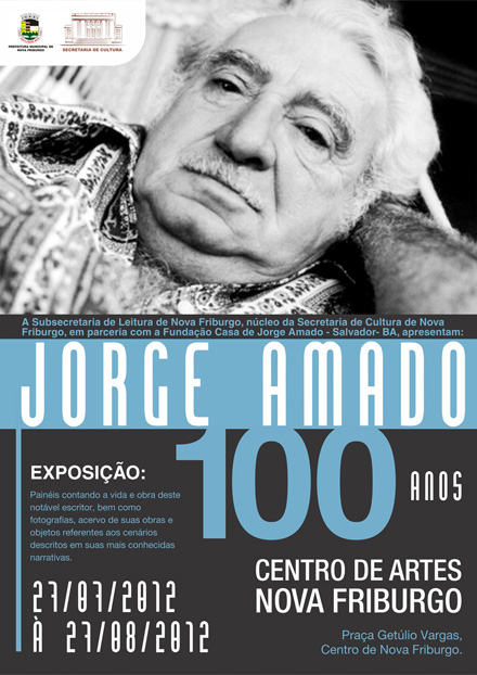 Vida e obra de Jorge Amado, esculturas de Zeppe e fotografias de Juran Santos são as novas atrações do Centro de Arte