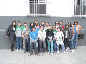 A Escola Municipal Maximilian Falck visitou a redação de A VOZ DA SERRA