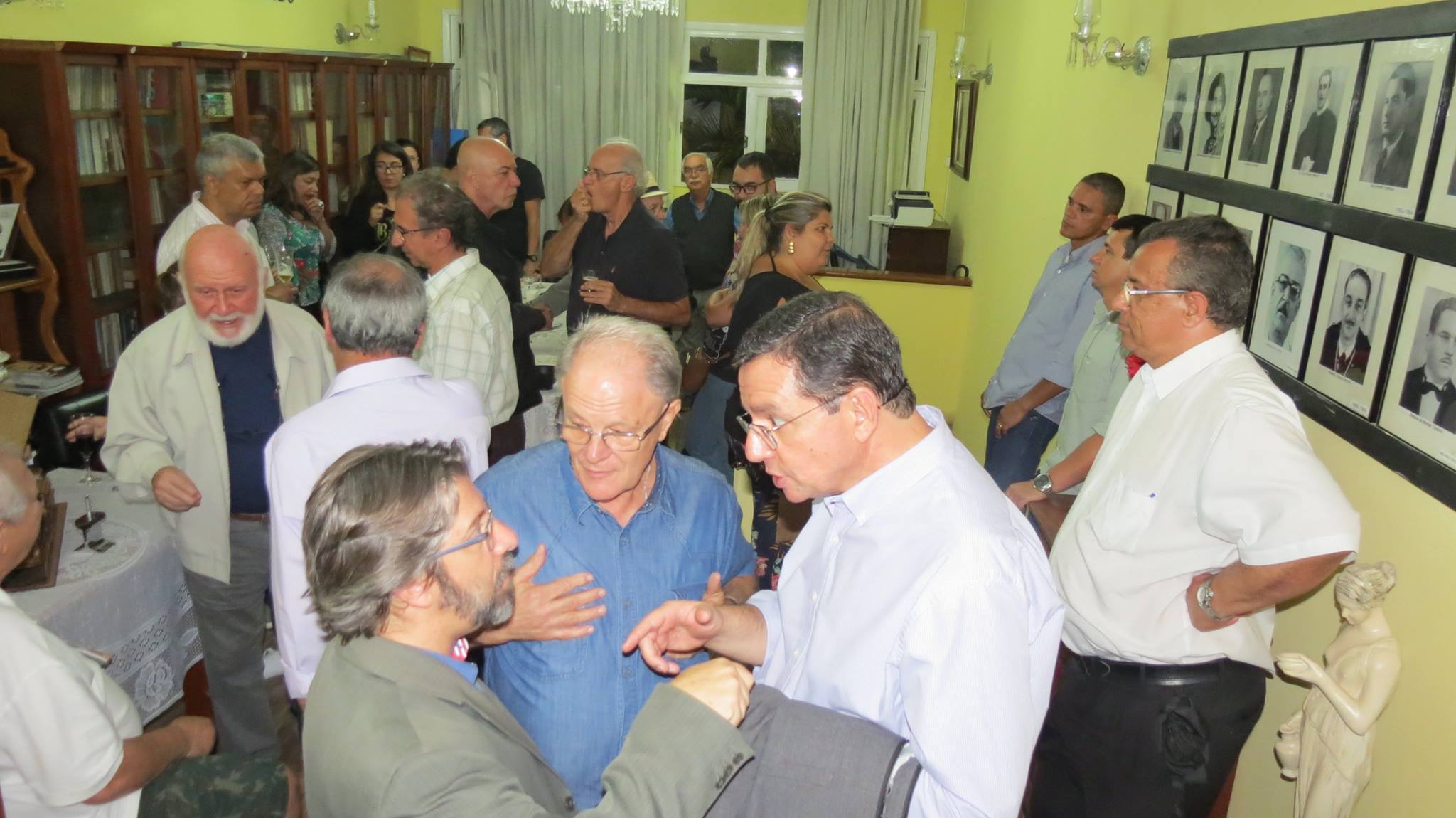 A reunião do Clube do Trem que contou com a participação do prefeito