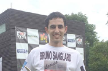 Bruno Sanglard é vice-campeão em etapa do Brasileiro de Moto Trial