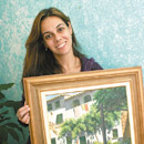 Uma dentista que faz arte 