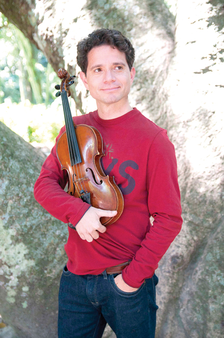 Banda Campesina faz ensaio com o violonista André Cunha