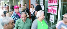 Bancários em greve