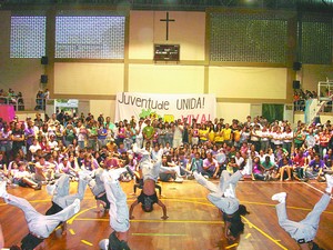 A Central Única das Favelas (Cufa) de Nova Friburgo marcou presença no Dia Nacional da Juventude