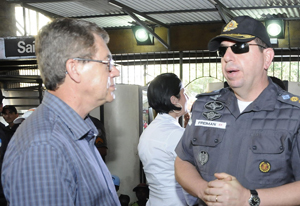 PM e Guarda Municipal realizam operação na Rodoviária Urbana