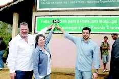 Mais de 400 estudantes são beneficiados com obras na Escola Tiradentes no Amparo