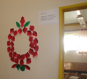 Espírito de Natal invade escola municipal