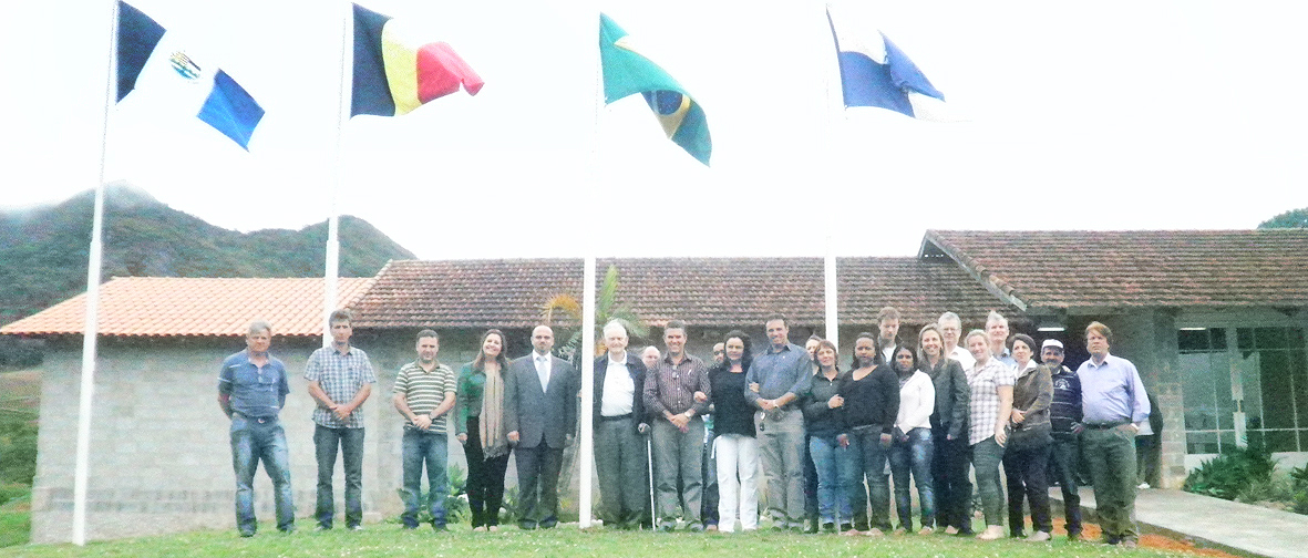 Cônsul da Bélgica visita o Ibelga em São Lourenço