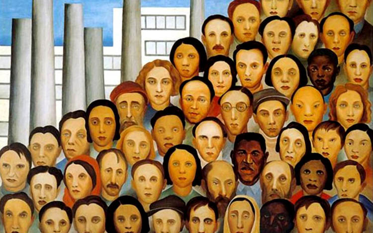 Quadro de Tarcila do Amaral, óleo sobre tela (Reprodução)