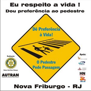 Rotary Club de Nova Friburgo e Autran lançam campanha educativa