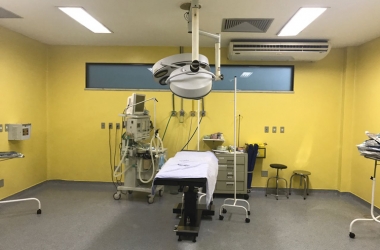 O centro cirúrgico do Raul Sertão, já reformado (Arquivo AVS)