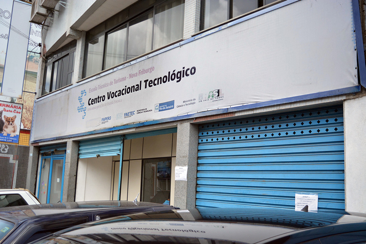 Em Nova Friburgo, o CVT funciona em Olaria (Foto: Henrique Pinheiro)