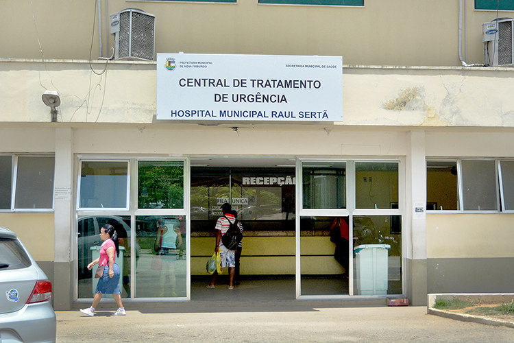 Hospital Municipal Raul Sertã (Foto: Henrique Pinheiro/Arquivo A VOZ DA SERRA)