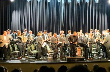 Banda Euterpe em concerto de comemoração aos 70 anos de A Voz da Serra