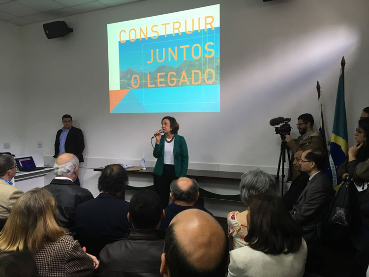 A coordenadora geral do Programa dos 200 anos, Cristina Bravo, fala sobre a importância de deixar um legado (Foto: Adriana Ventura)